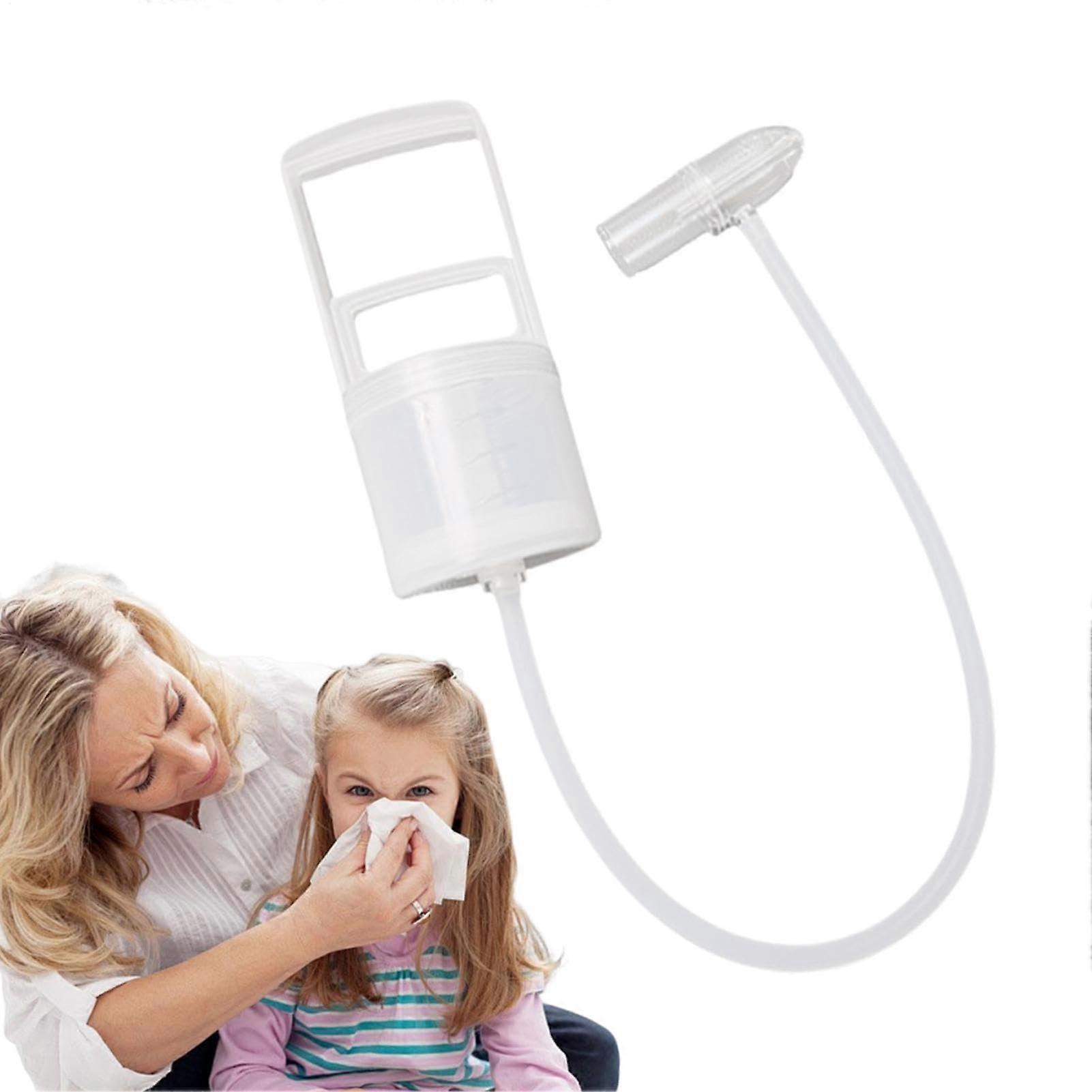 Suck Sucker for Babies, Manual Nasal Aspirator, Safe Baby Nose Picker, Strong Suction Booger Remover for Children
