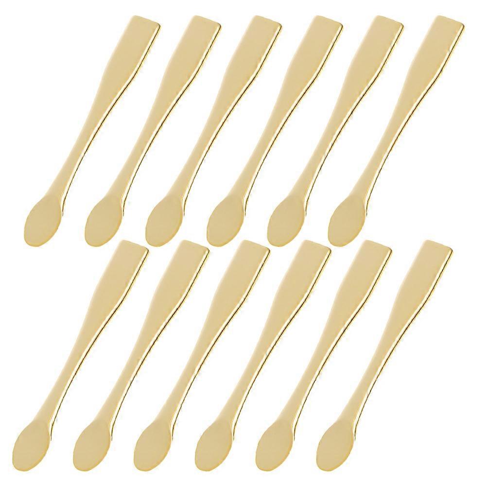 12pcs Makeup Spatula Set Small Cosmetic Spoons for Creams & Serums, Multi Use Beauty Applicators for Skincare & Minimizing Waste