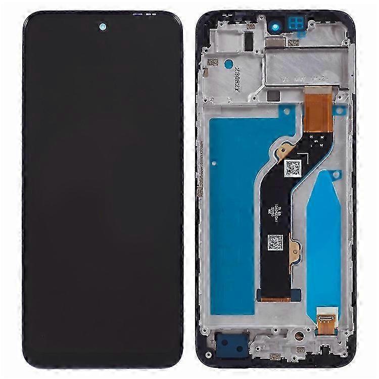 2025 Compatible For Infinix Hot 30 Play X6835B Grade C LCD Screen and Digitizer Assembly + Frame Replacement Part (Without Logo)