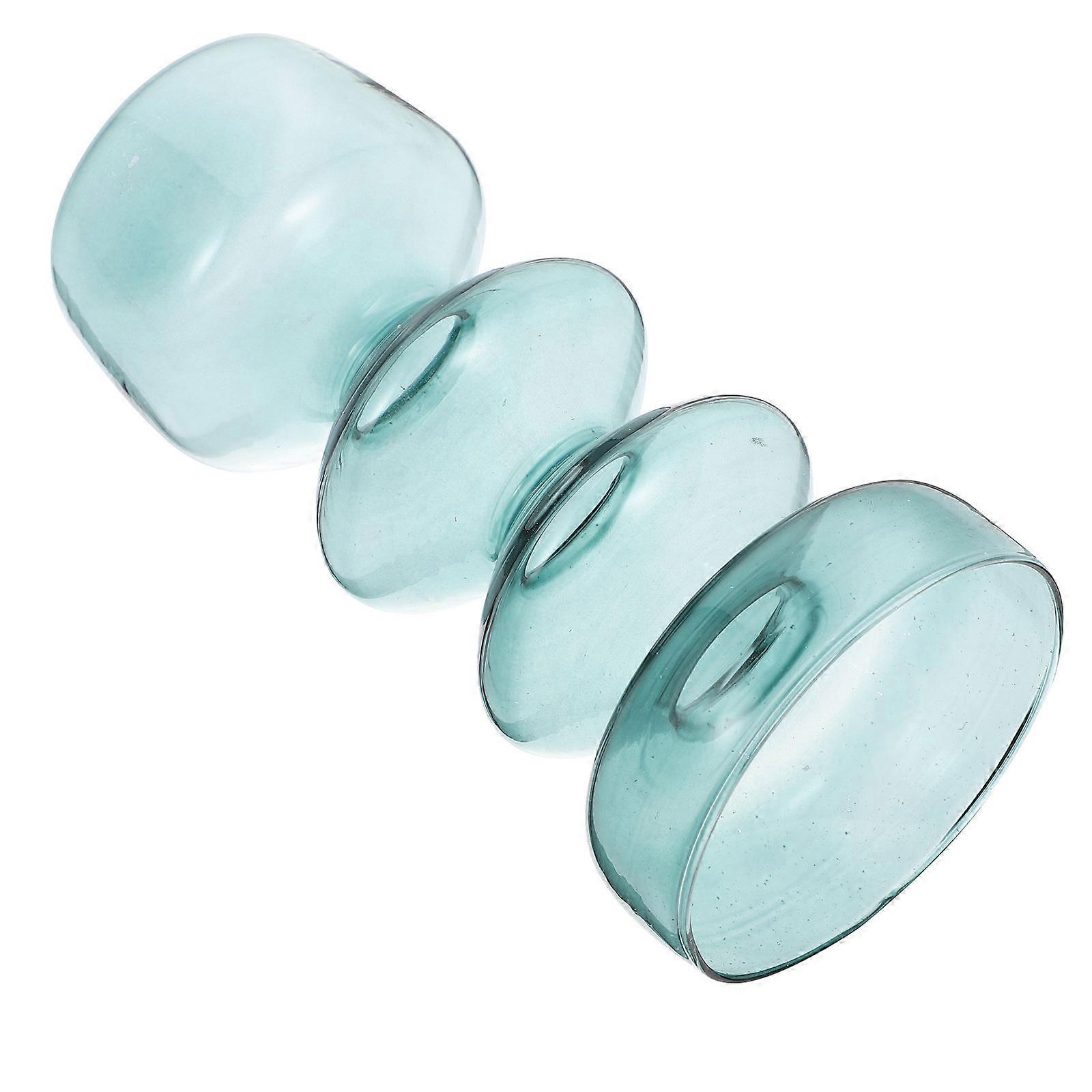 Small Hydroponic Vase Household Vase Beautiful And Fashionable For Friends 14.5X6.8X6.8CM Glass Container 1 Piece