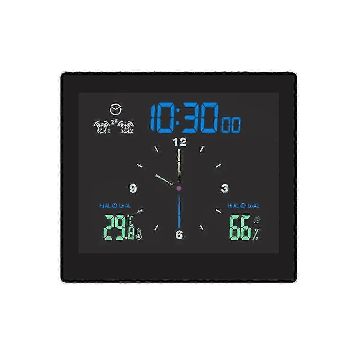 Digital Waterproof Wall Clock for Bathroom & Kitchen - Timer Shower Clock for Washroom with Easy-to-Read Display