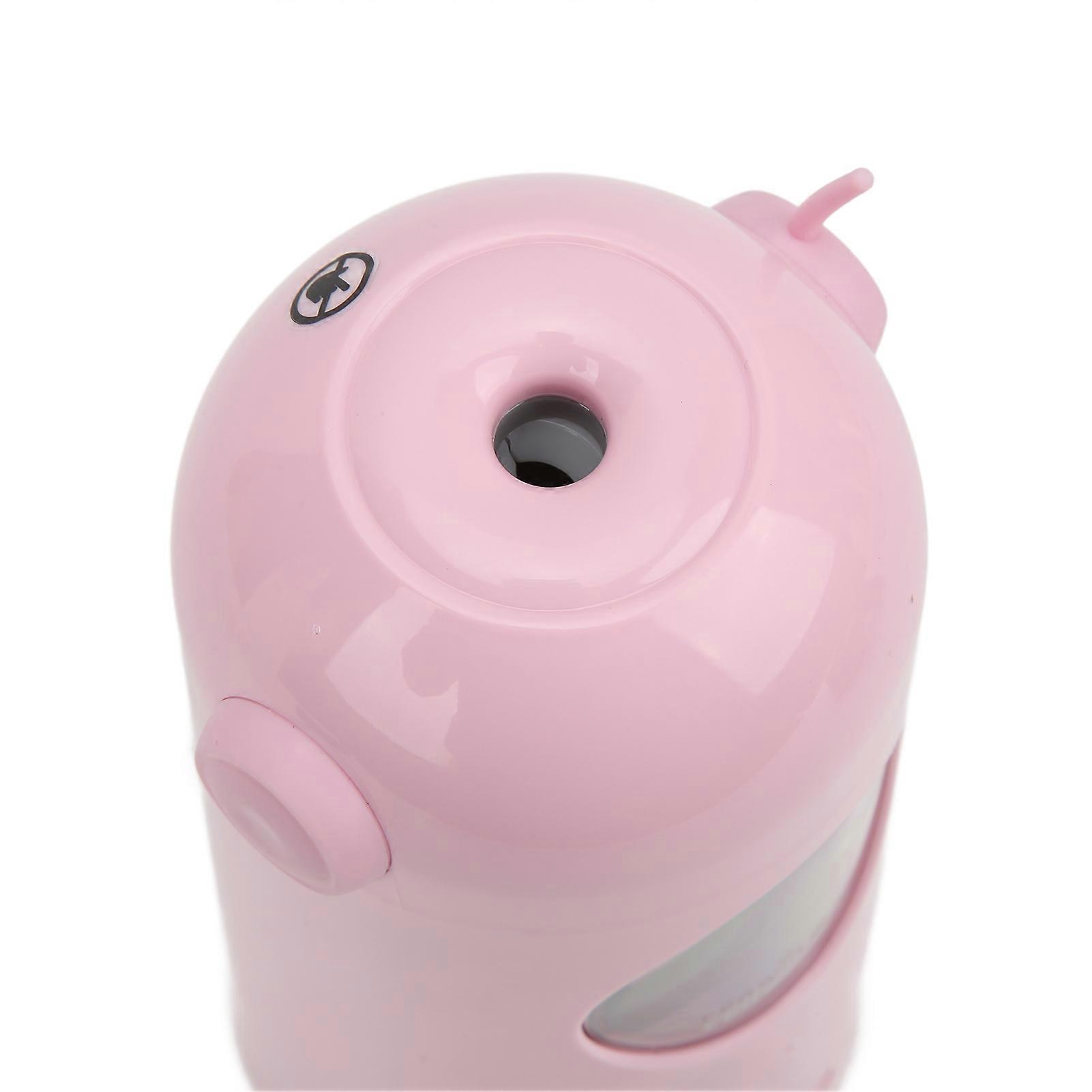 Electric Pencil Sharpener Full Automatic Smart Stop Adjustable Pencil Point Rechargeable Astronomical Electric SharpenerPink