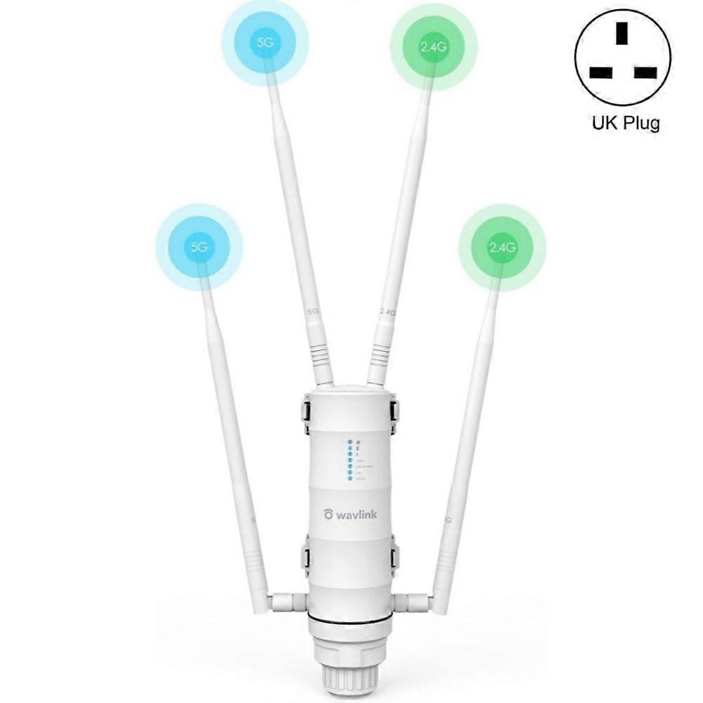 Weatherproof Wireless Outdoor WiFi Extender US Plug