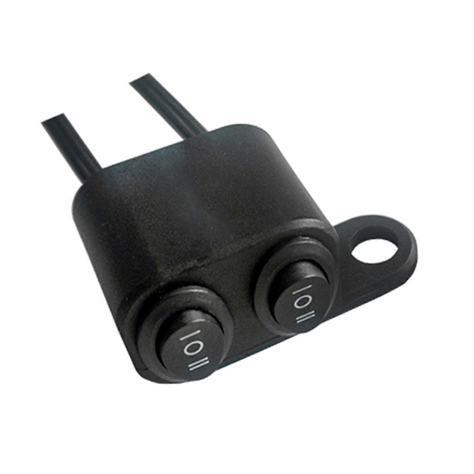 Motorcycle Switch Button Practical Motorbike Mount Switches Plastic ON OFF Button Left/Right Side for ATV Scooter left