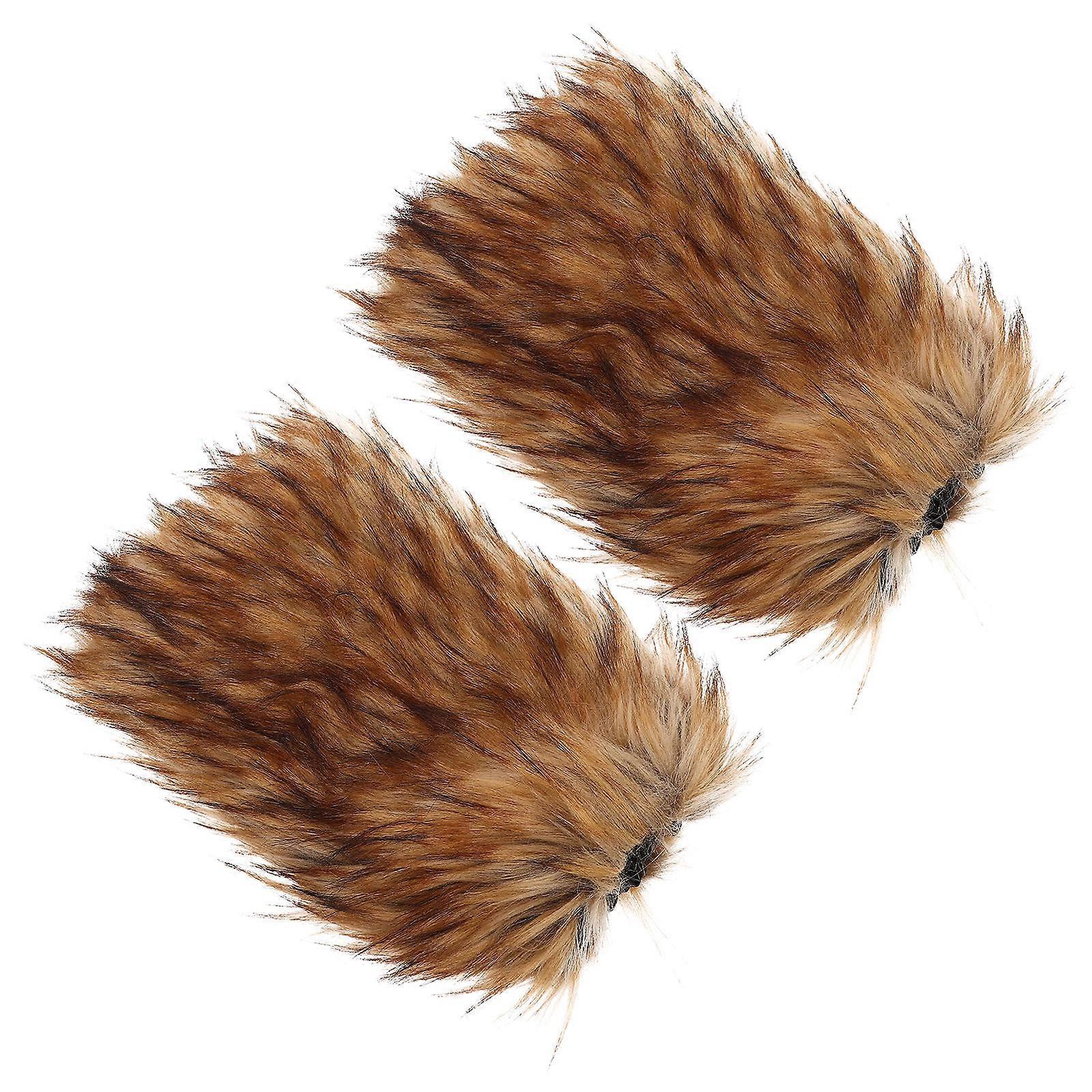 Cosplay Themed Parties Leg Warmers Brown Artificial Unisex Warmth 1Pair