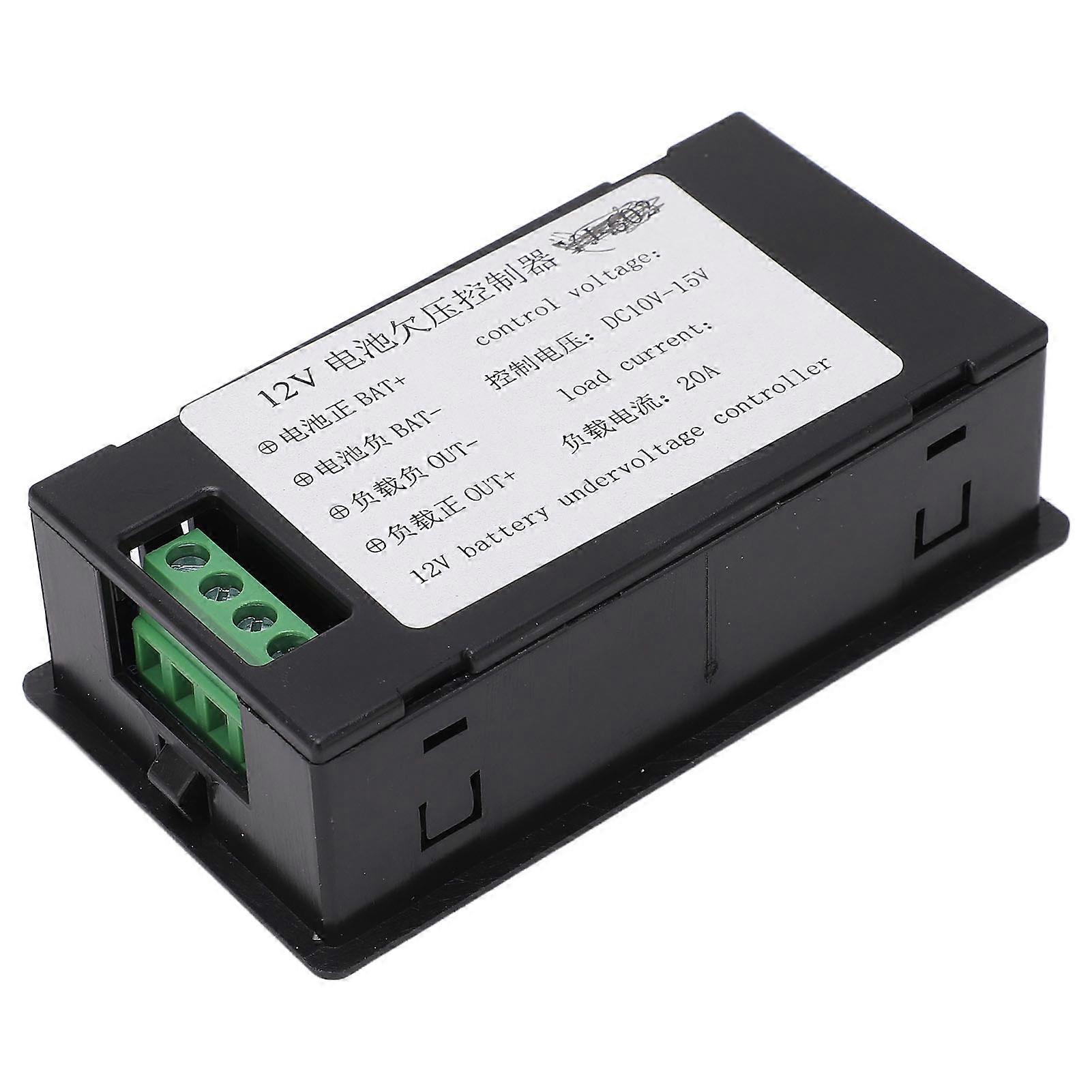 Battery Undervoltage Controller 12V Low Voltage Cut Off Switch Over Discharging Protection