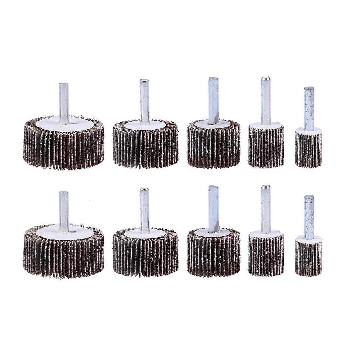 Brown Alumina Flap Disc for Polishing Use with Enhanced Control and Durability 10PCS