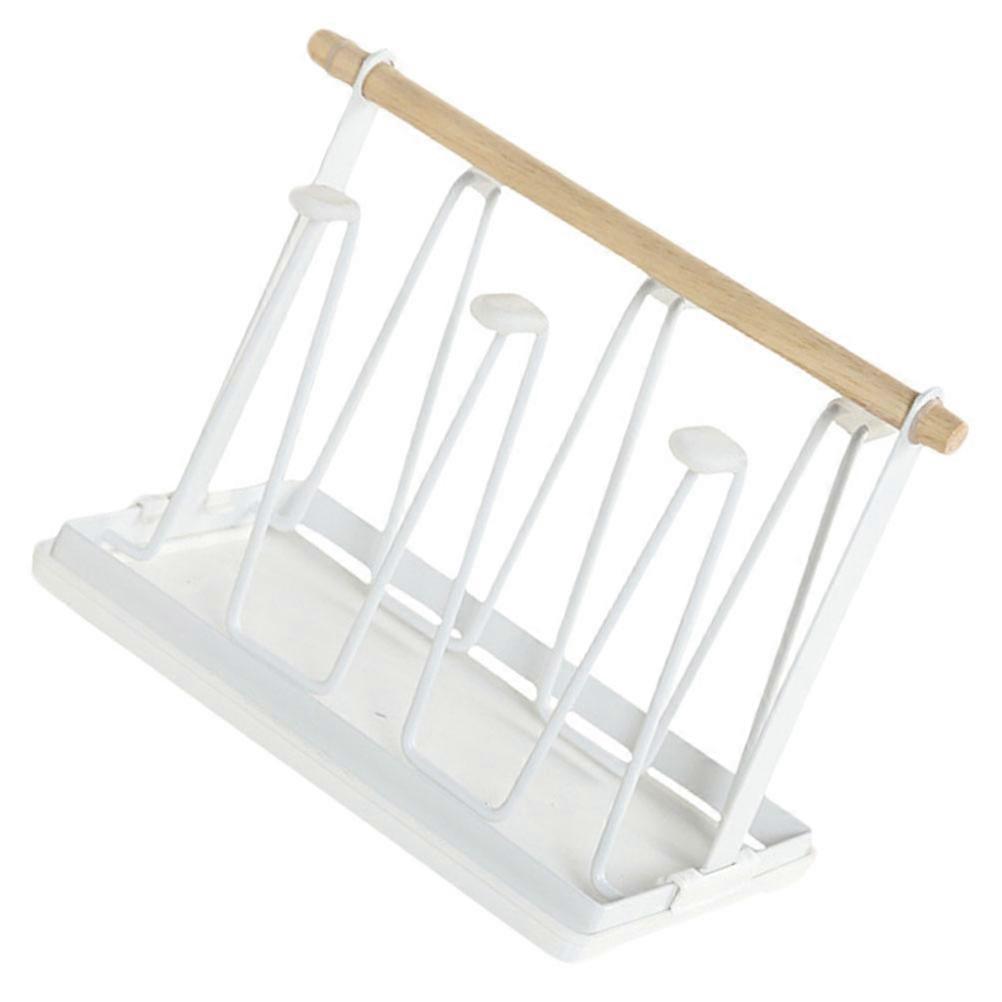 Coffee Cup Drying Stand Cup Storage Shelf Rectangular Home Kitchen 10.2X7.6X5.5Inch Organize Space Efficient 1Pc