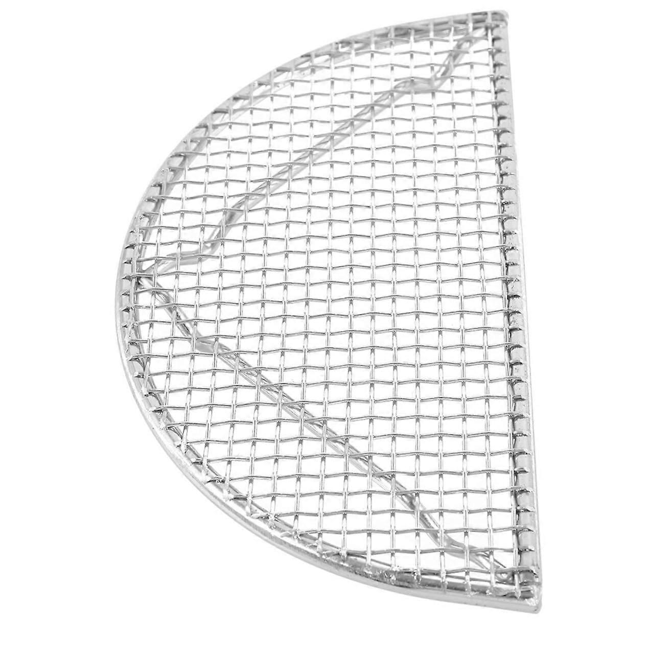 Semicircle grill grate for BBQ, for meat and vegetables, durable and safe