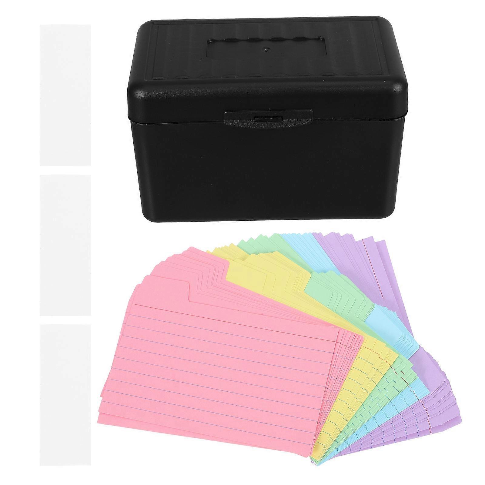 Bookmark Sticky Tabs Mini Index Cards Sturdy Design Suitable For Recipe Case Home Storage Solution 1Set