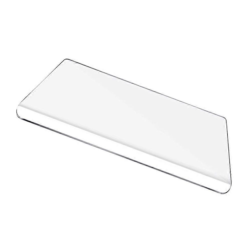 Clear Acrylic Non Slip Cutting Board for Kitchen Countertops – Transparent Food Prep Board for Fruits, Vegetables, and Meats with Smooth Edges for
