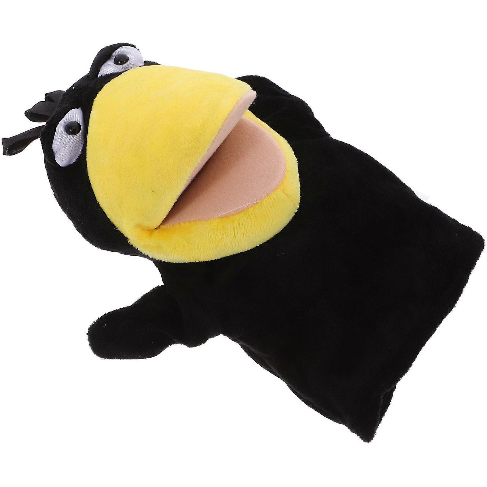 Plush Finger Puppet with Funny Animal Head Design for Interactive Play, Imaginative Activities, Storytelling, and Parent Bonding