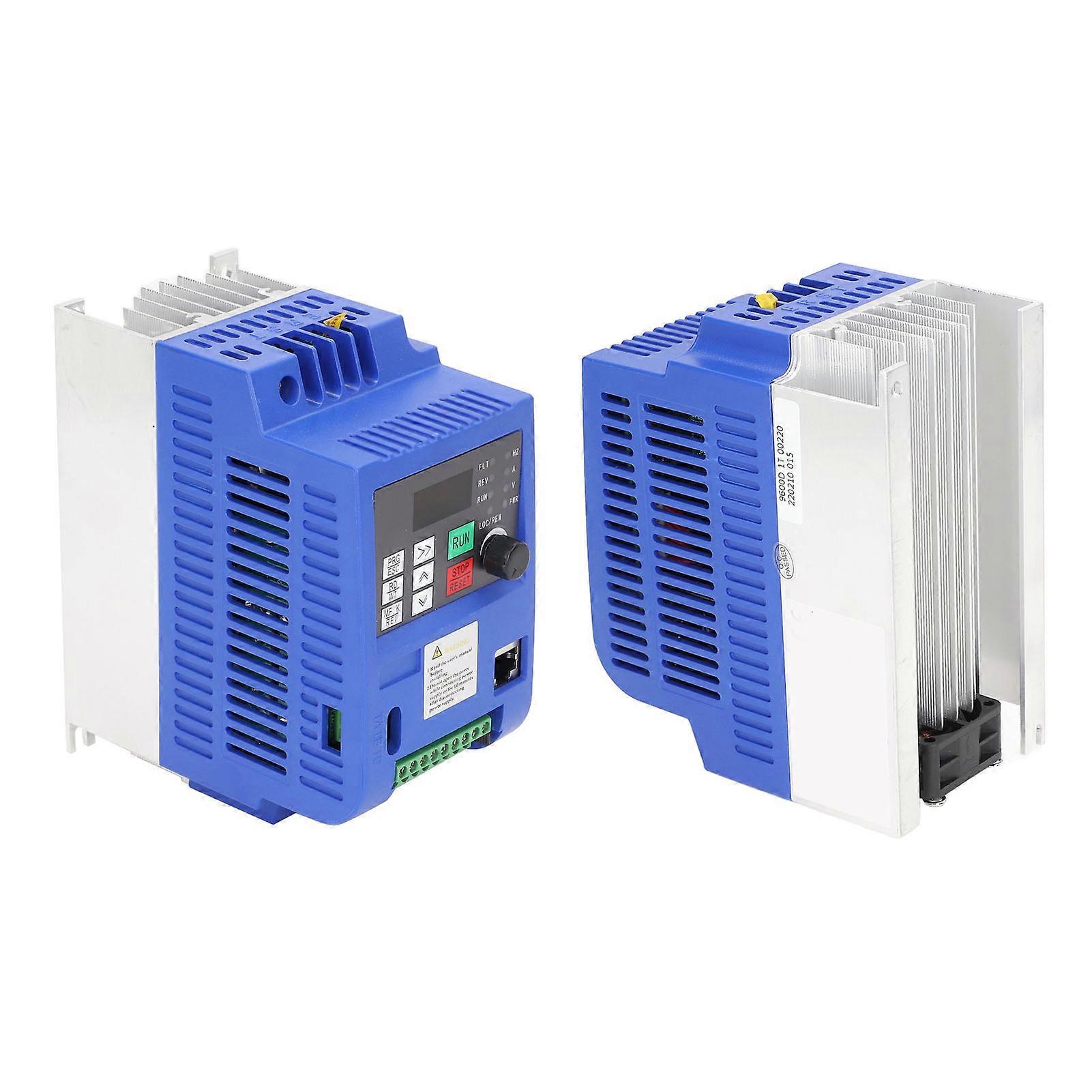 NFLIXIN Variable Frequency Drive Inverter Converter 1PH 220VAC Input 3PH 0‑220VAC Output 2.2KW