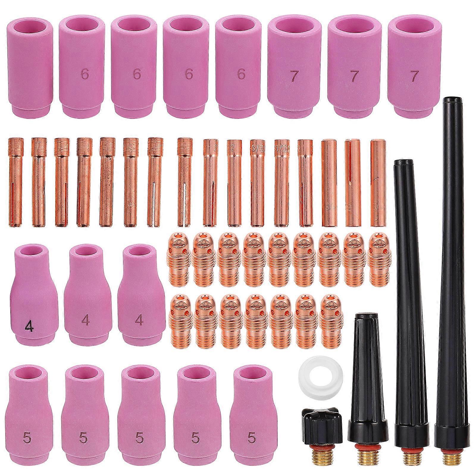 Welding Torch Kit with Ceramic Nozzles and Holders – Durable, Easy to Assemble Accessories