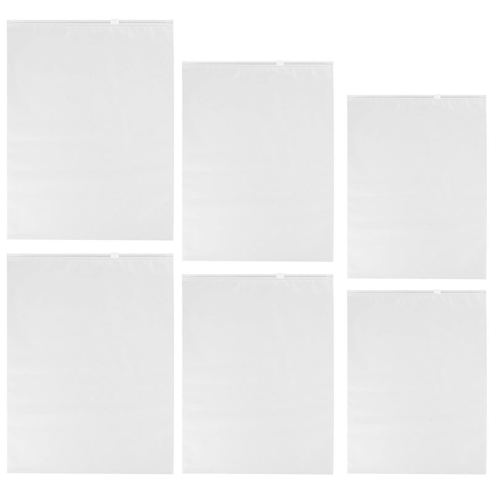 Rectangular Vacuum Storage Bags For Shoes And Clothing 15Pcs Dustproof Easy To Seal