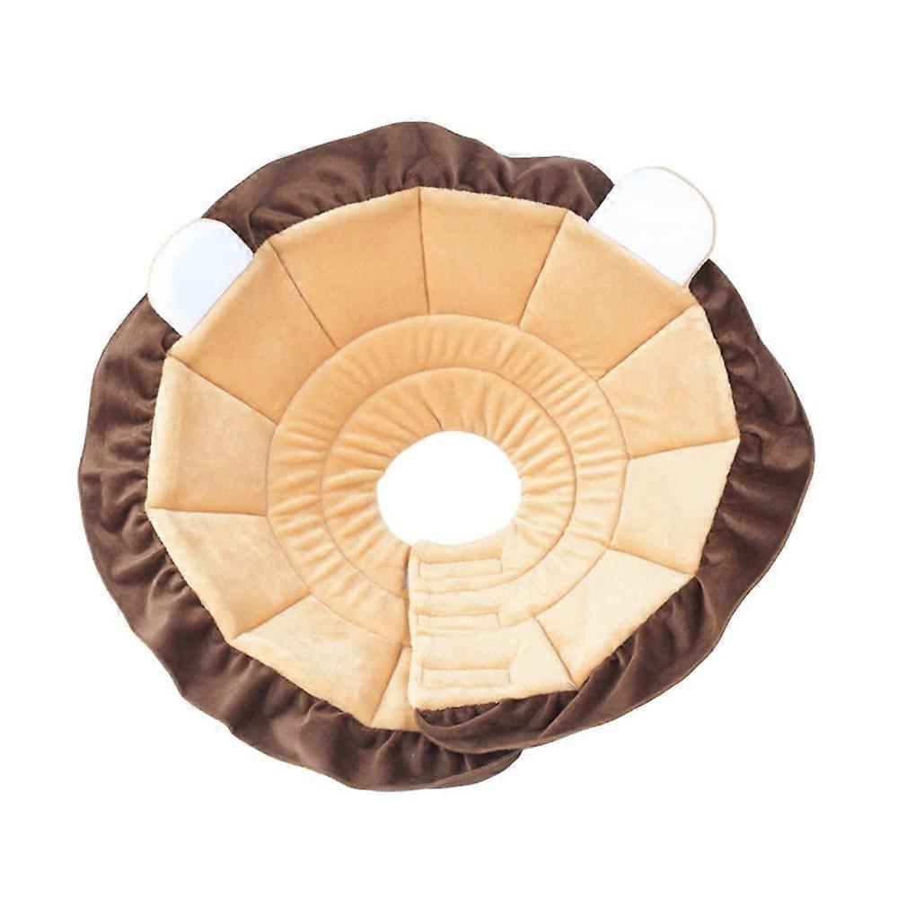 Cat Recovery Collar for Dogs, Soft Elizabethan E-Collar, Anti-Bite Cone for Wound Healing, Adjustable Size