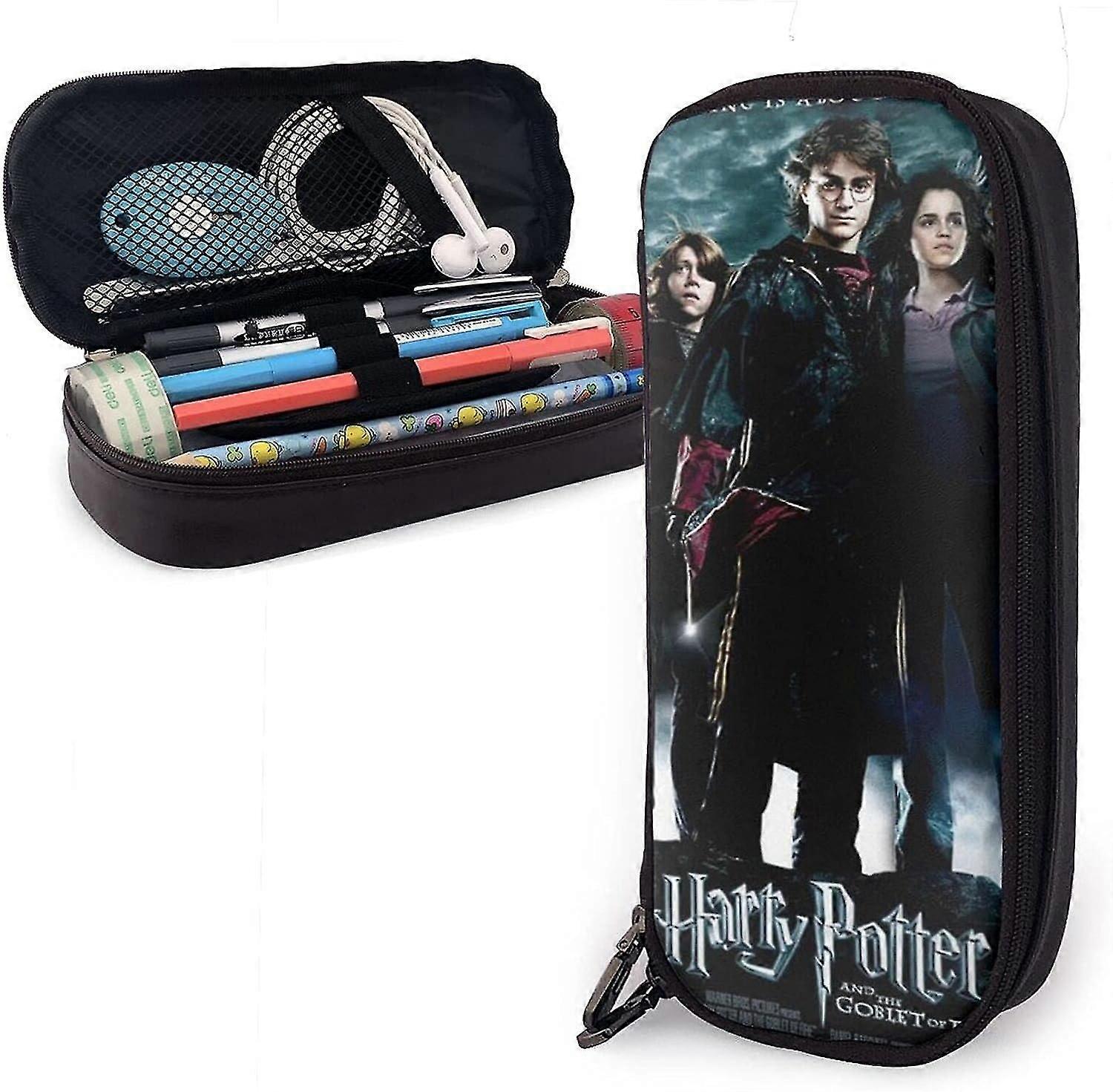 Großes Federmäppchen Harry Potter Große Kapazität Beutel Stifthalter Schulbedarf für Middle High School Büro College Studenten Mädchen Junge Erwachsene Teen bd0072