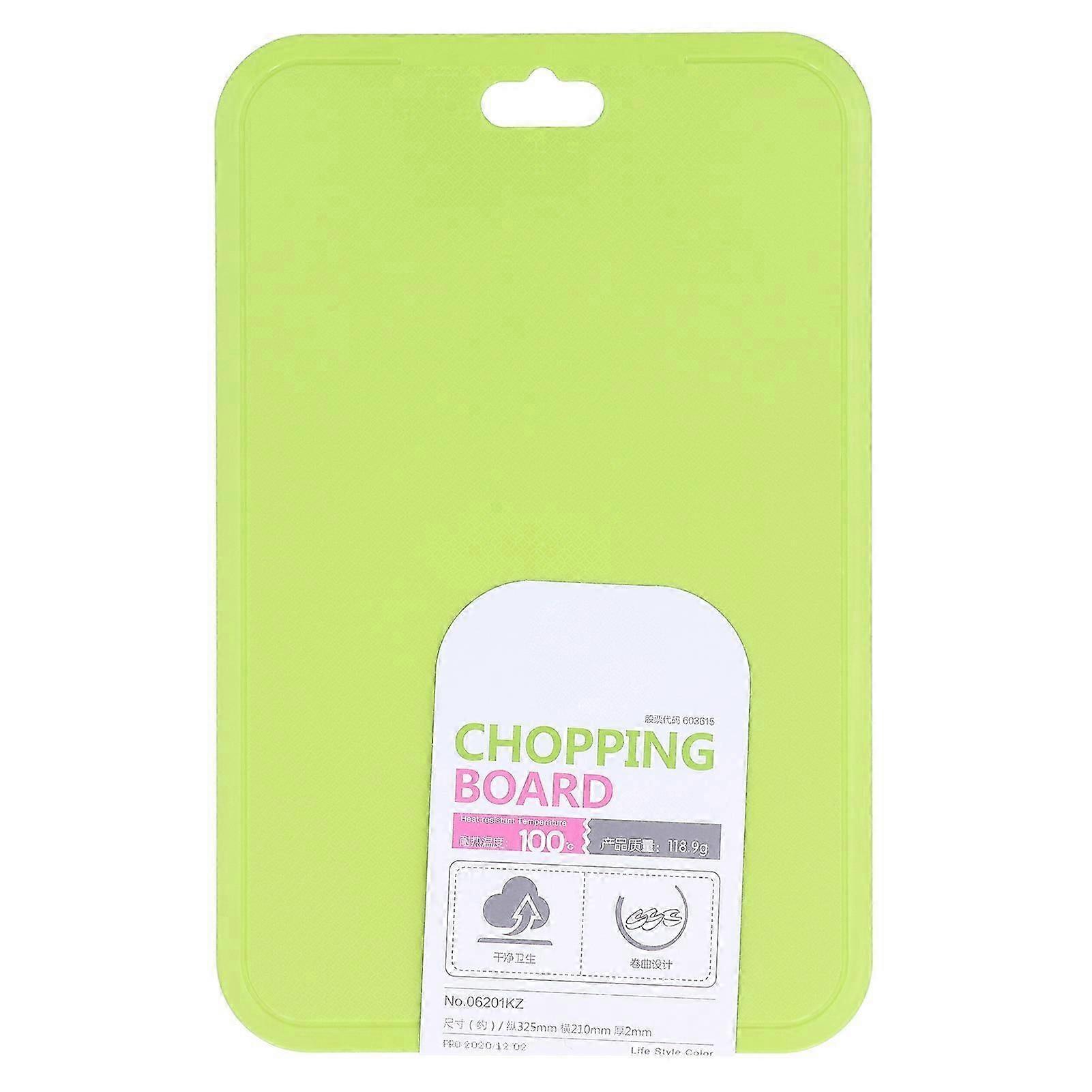 Plastic Rectangular Chopping Board Thickened for Vegetable Cutting Kitchen Utensil