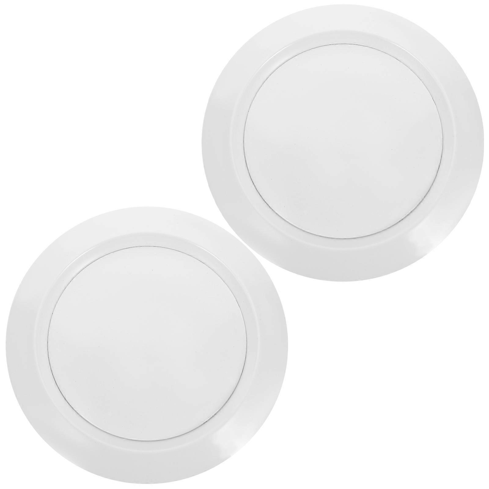 Mesh Vent Cover Soffit Vents Cover Bathroom Air Circulation White 20X8CM Temperature Control 2Pack