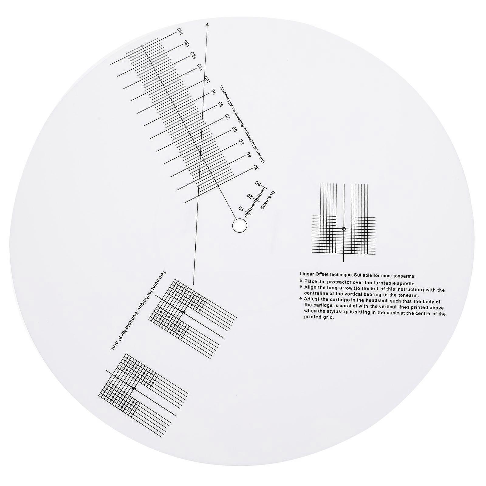 Stylish Turntable Accessory Featuring Firm Base and Precise Calibration Scale