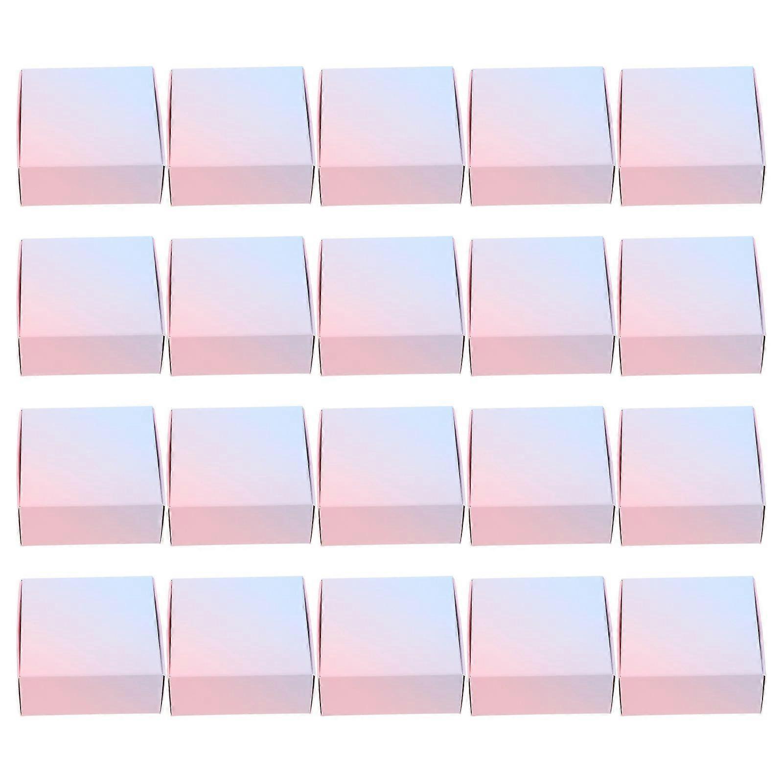 Unique Soap Packaging 30Pcs Square Boxes For Scented Candles Ideal For Gift Giving Durable Design