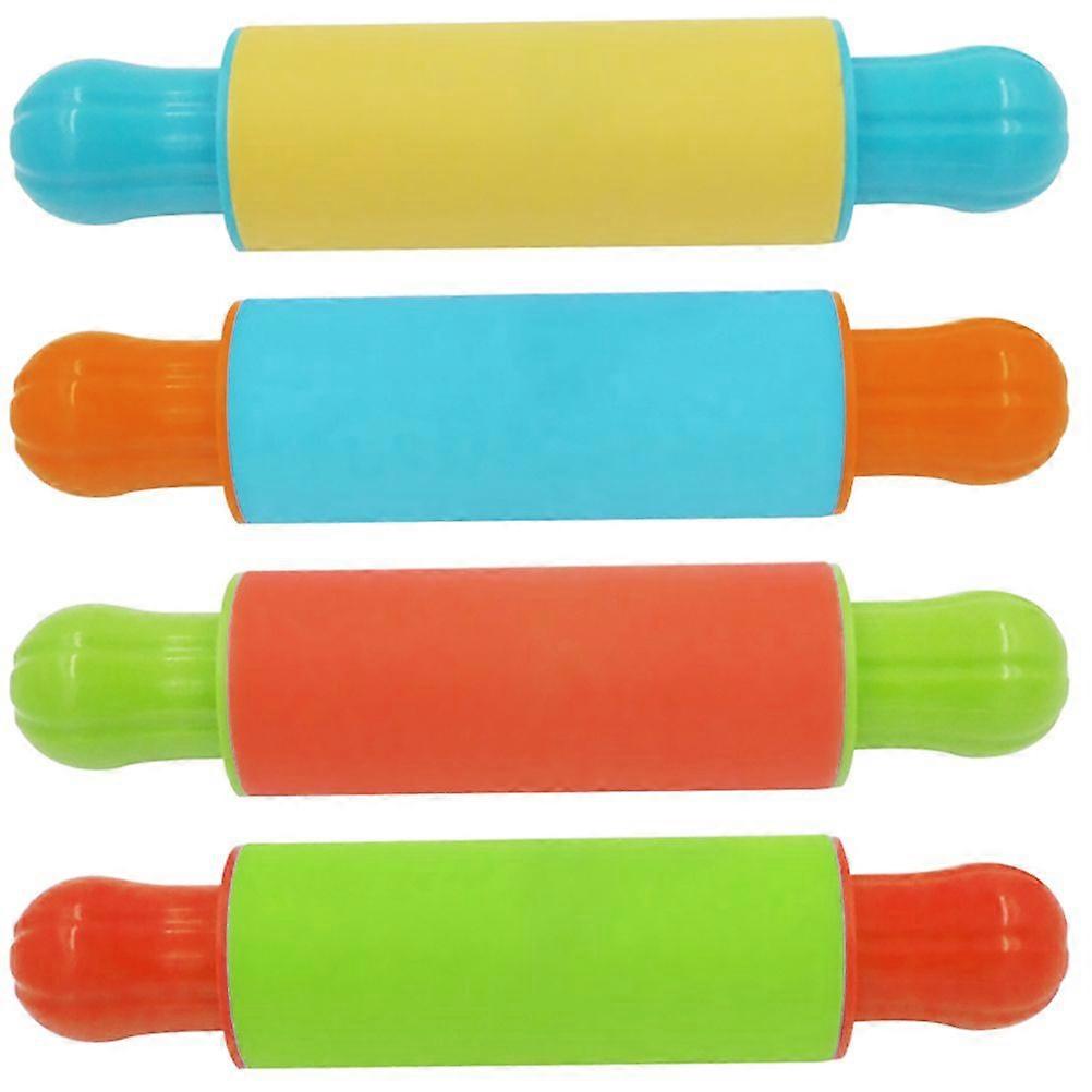 4pcs Clay Handmade Accessories Playdough Supplies Plasticine Roller