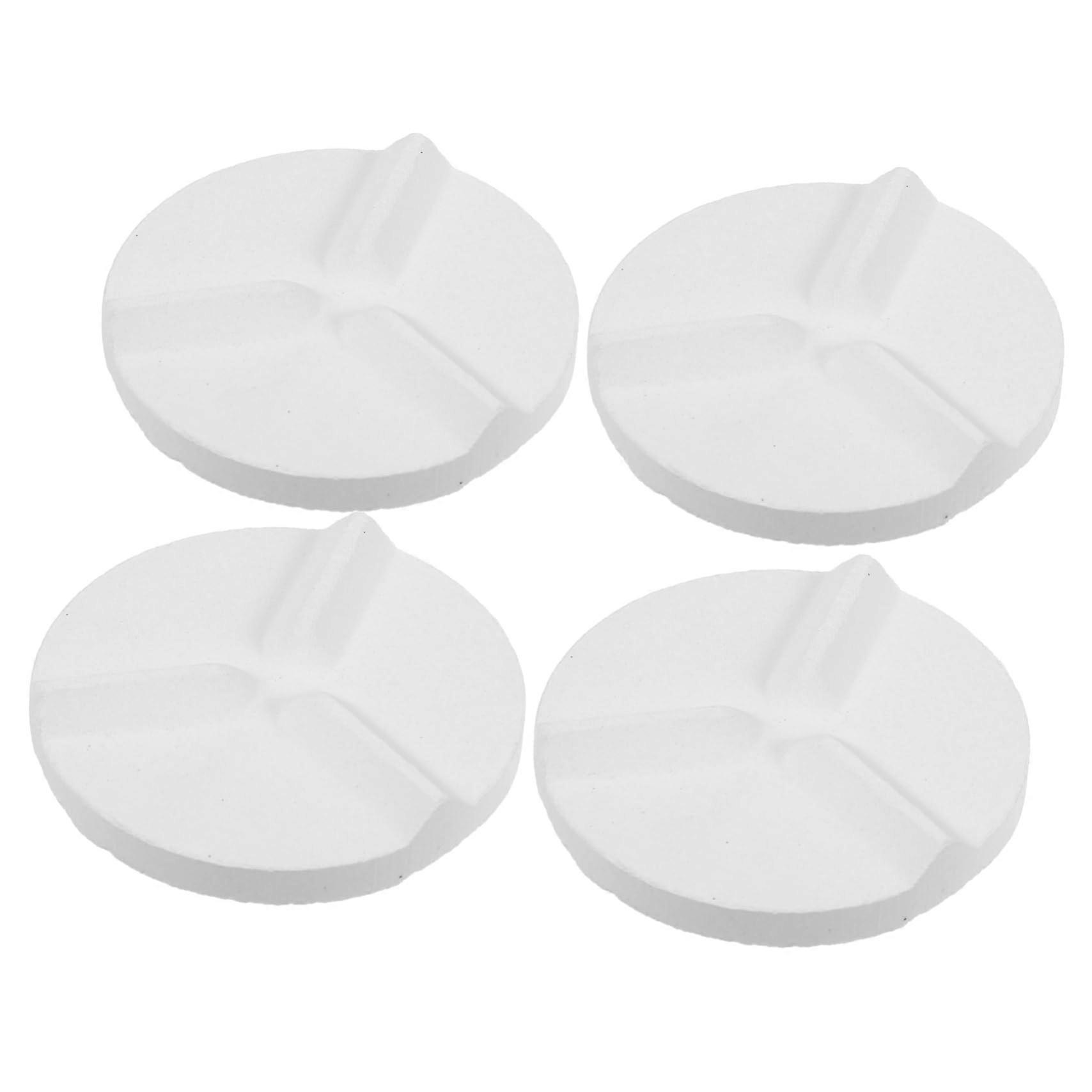 4 pieces ceramic refractory mat temperature resistant for pottery and kilns practical support for ceramic firing diameter