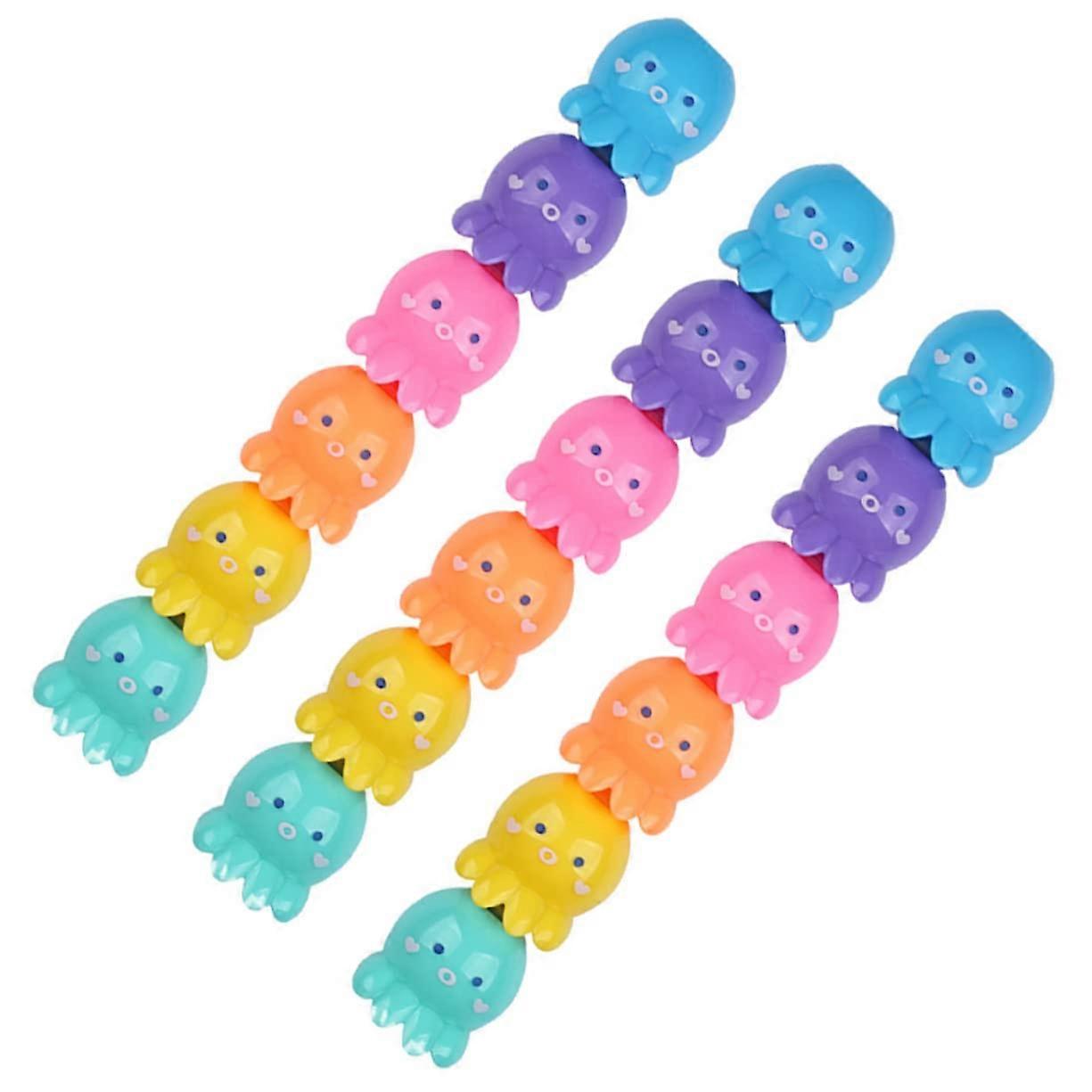 Octopus Highlighters 18 Pack With Fluorescent Pens And Various Highlighters In Plastic Case Luminous Colour Pencils