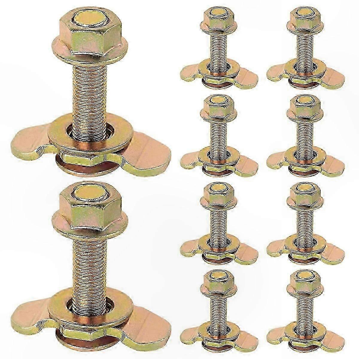 L-Track Double Stud Fittings for Tie Down Applications with Threaded Lug Connection