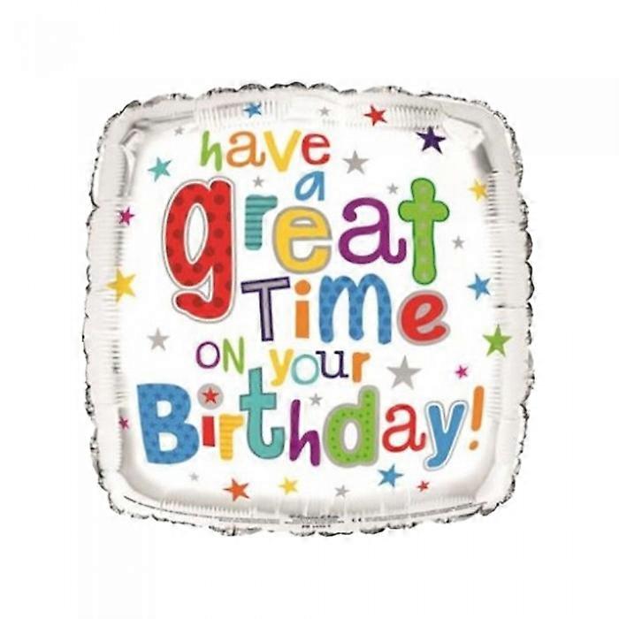 Simon Elvin Stars Happy Birthday Foil Balloon