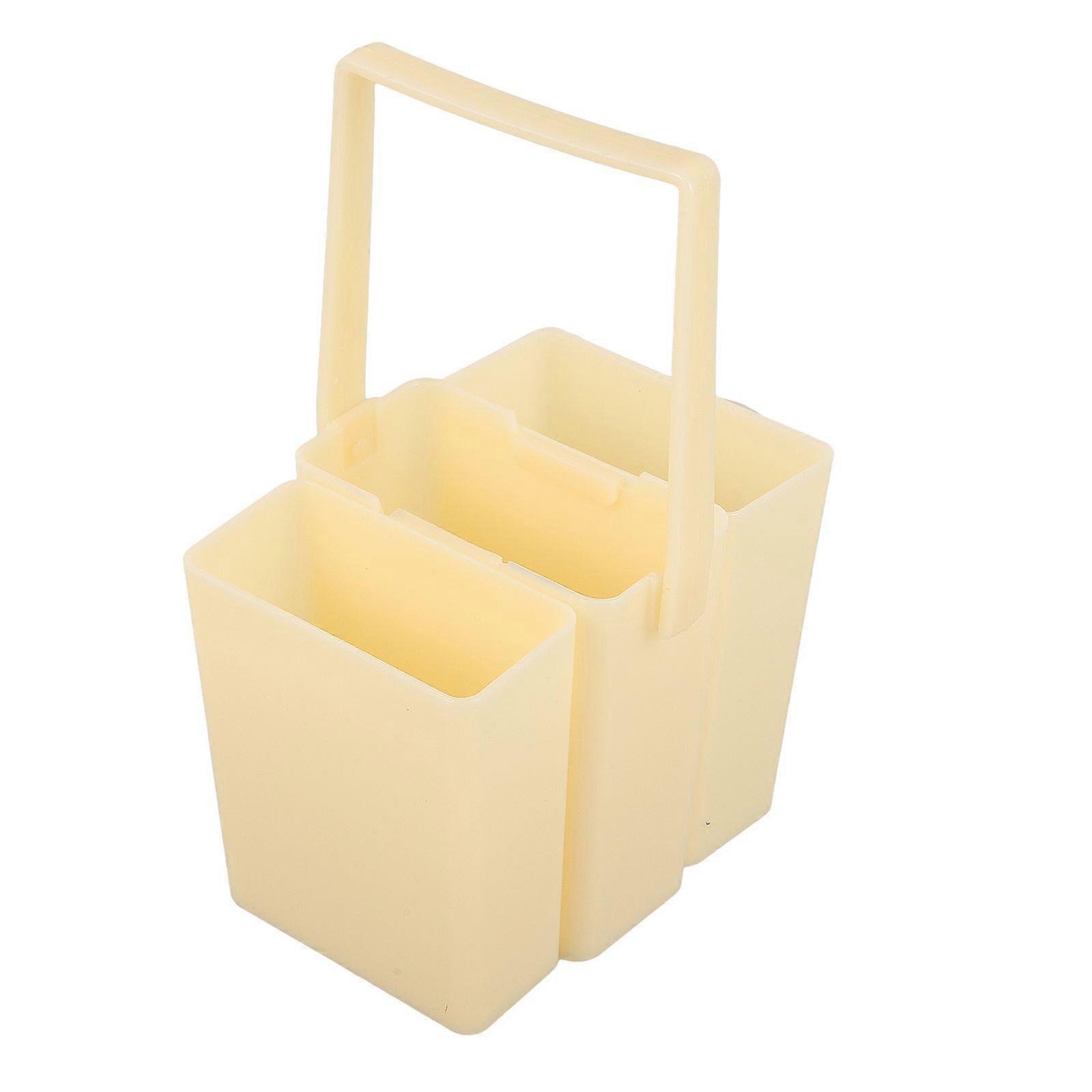 1 σετ βούρτσα πλύσιμο κουβά αποσπώμενο πλαστικό στυλό πλύσης βαρέλι φορητό Art Supplies βούρτσες πλύσιμο εργαλείο πλύσης για ζωγραφική σχέδιο