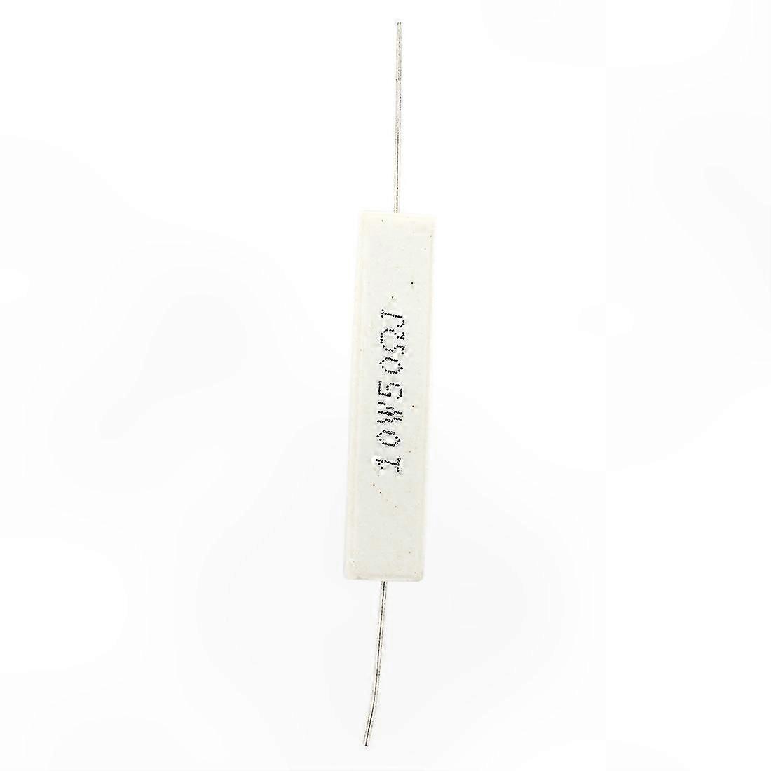 5-Pack 10W 50 Ohm 5% Ceramic Cement Resistors for Power Applications
