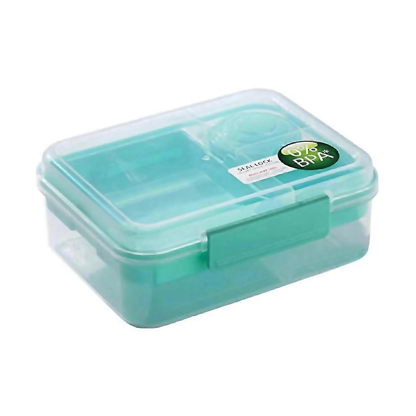 For Portable Freshkeeping Box Compartment Lunch Box