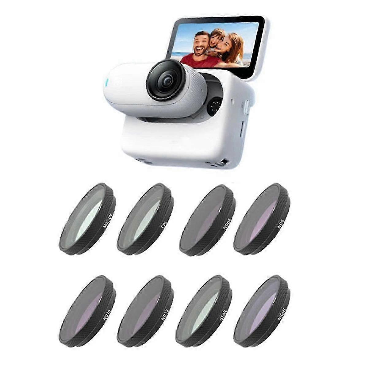 Camera Lens Filter for GO3S UV NIGHT STAR CPL ND8 ND16 ND32 ND64 Lens Filter Camera Filter