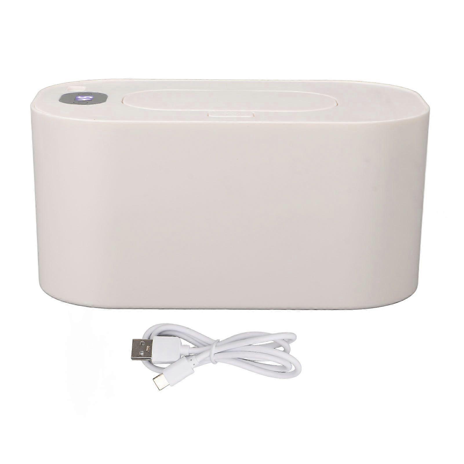 Wet Wipe Warmer Large Capacity LED Screen Portable Uniform Heating Adjustable Heated Wipes Dispenser