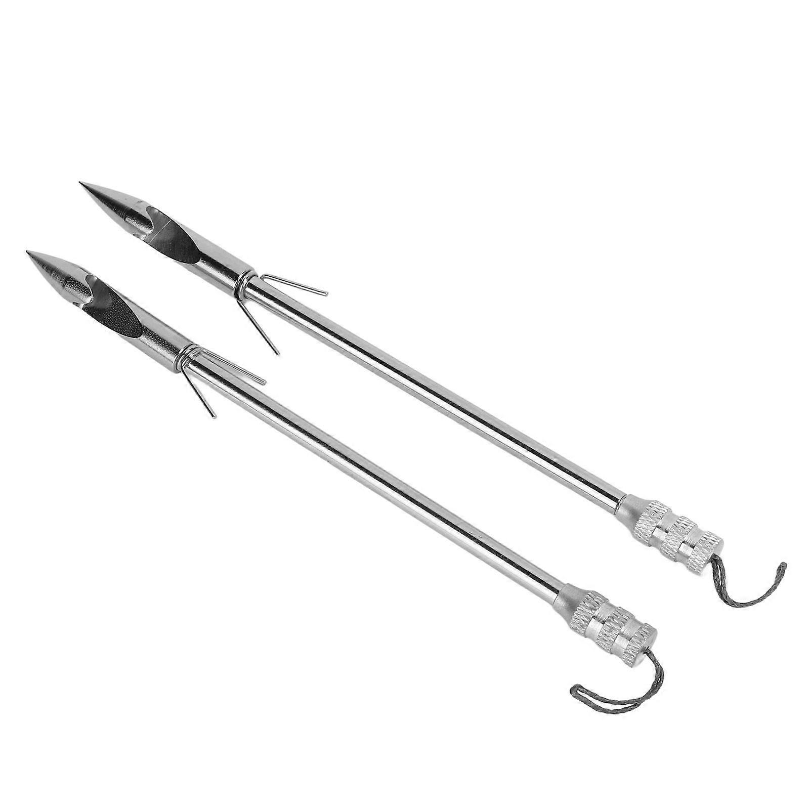 2st 145mm Fiskpil Rostfritt stål Fiskepil Utomhusjakt Skytte Skill Dart