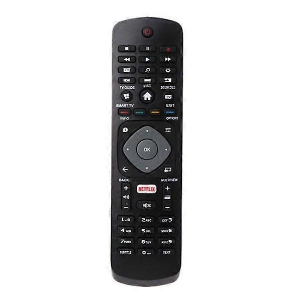 Universal Philips Smart TV remote control with Netflix replacement Black