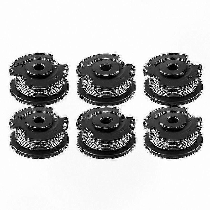 Replacement Trimmer Spool and Line for EasyGrassCut Models 23, 26, 18-230, 18-260 (6-Pack)