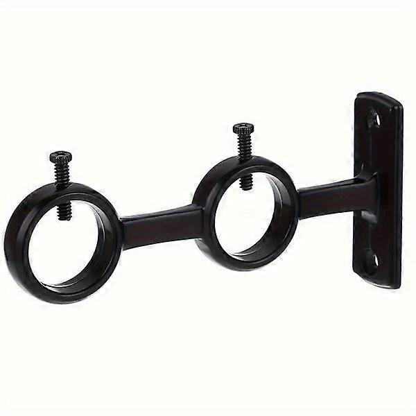 Curtain rod brackets, 2 pieces, easy to install and with good decoration