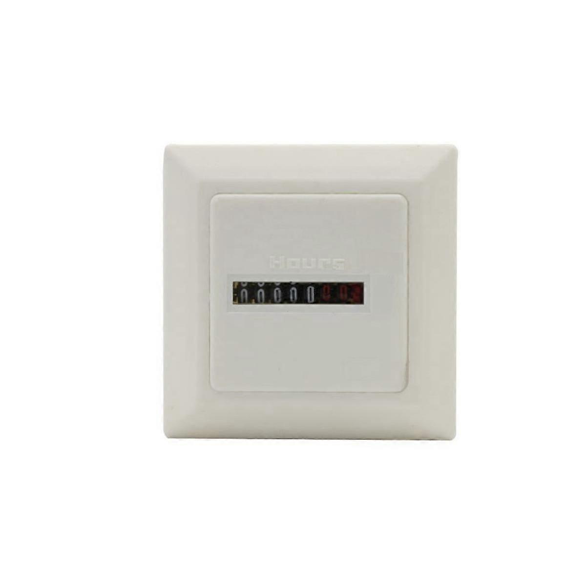 HM-1 Timer Square Counter Digital 0-99999.99 Gauge 0.3W AC220-240V / 50Hz AC Hour Meter Hourmeter W