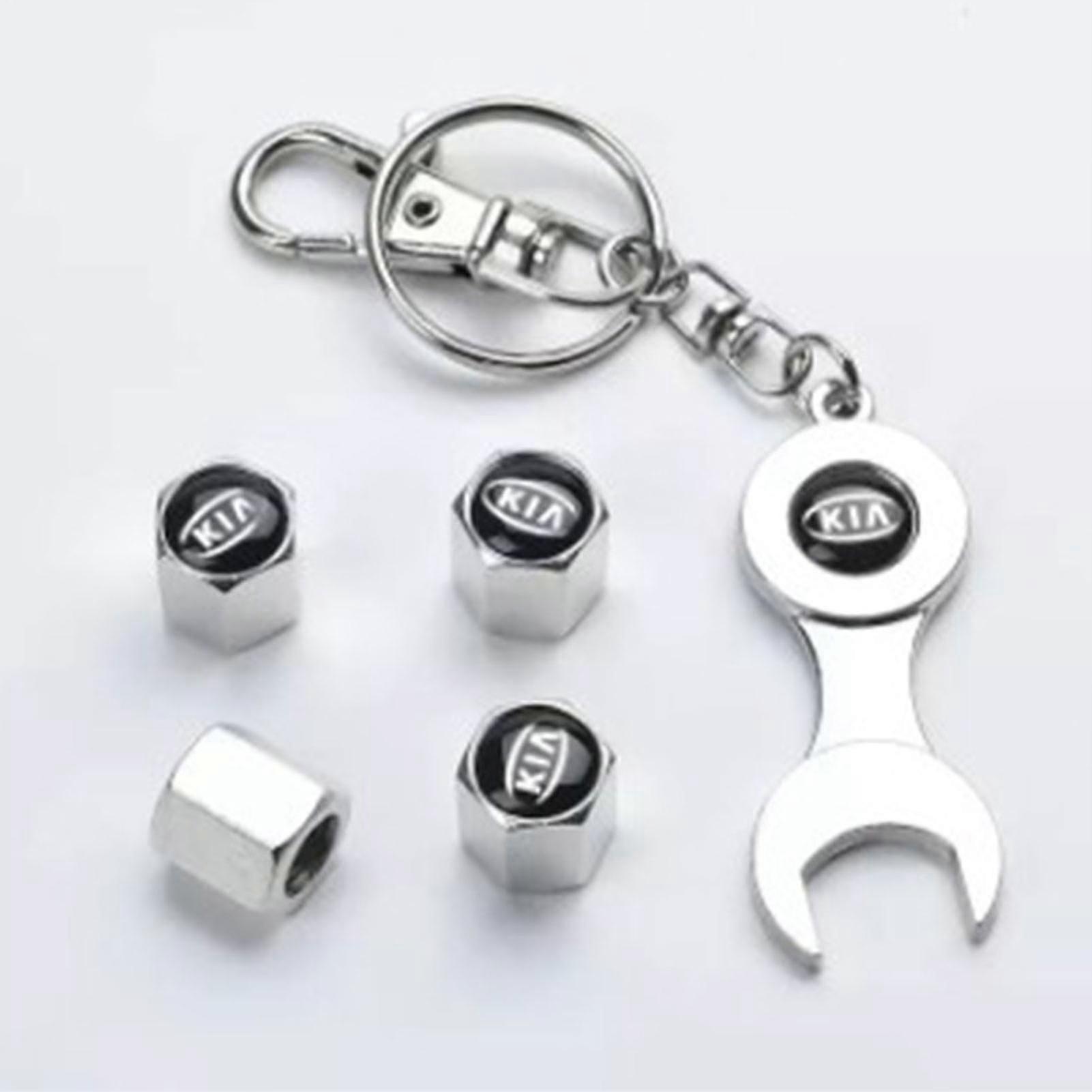 car tire stem valve caps 4pcs skull head pattern