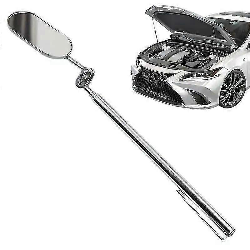 360 Inspection Mirror LED Light Telescoping Mirrors Stainless Steel Automobile Chassis Endoscope Telescopic Handle Repairing too