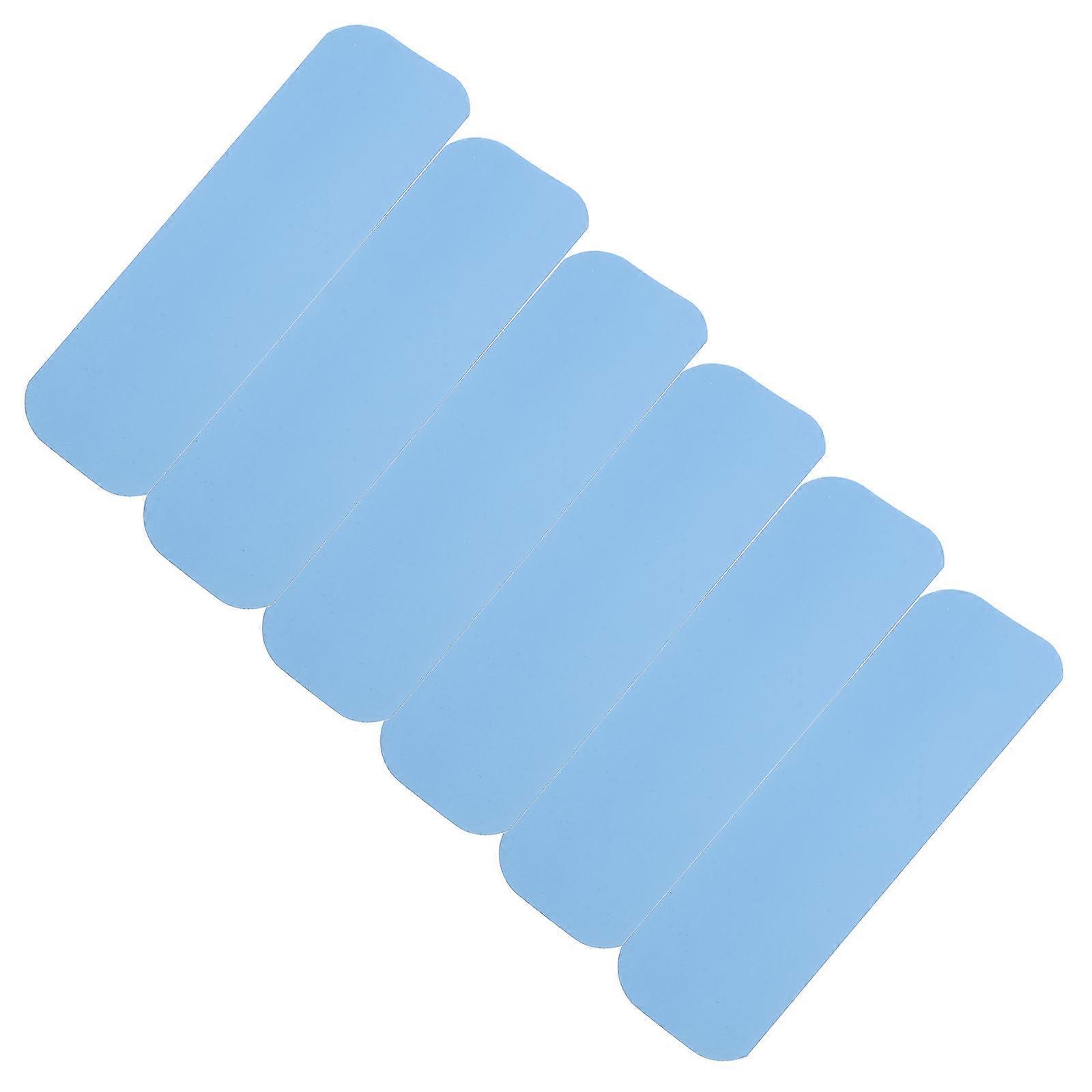 Blue Aluminum Alloy Blind Repair Tabs for Vertical and Horizontal Blinds Efficient Repair 6pcs