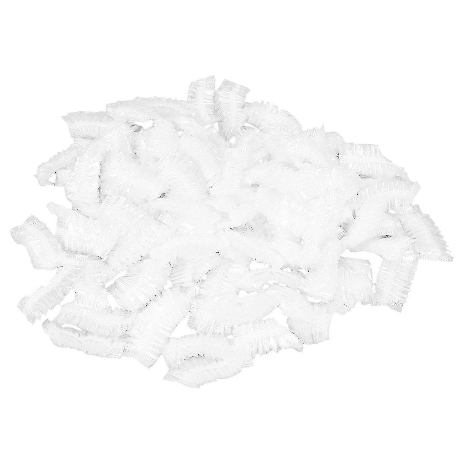 2025 Latest Model 100Pcs Disposable Ear Guards Soft Elastic Clear Ear Covers f...