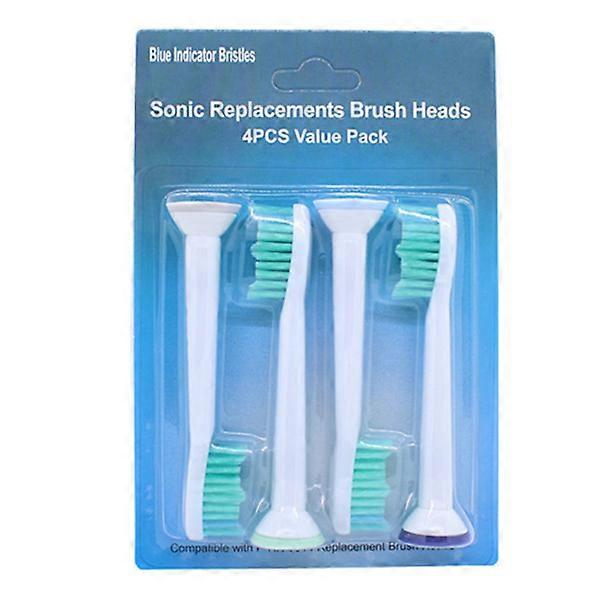 4pcs Deep Cleaning Replacement Toothbrush Heads