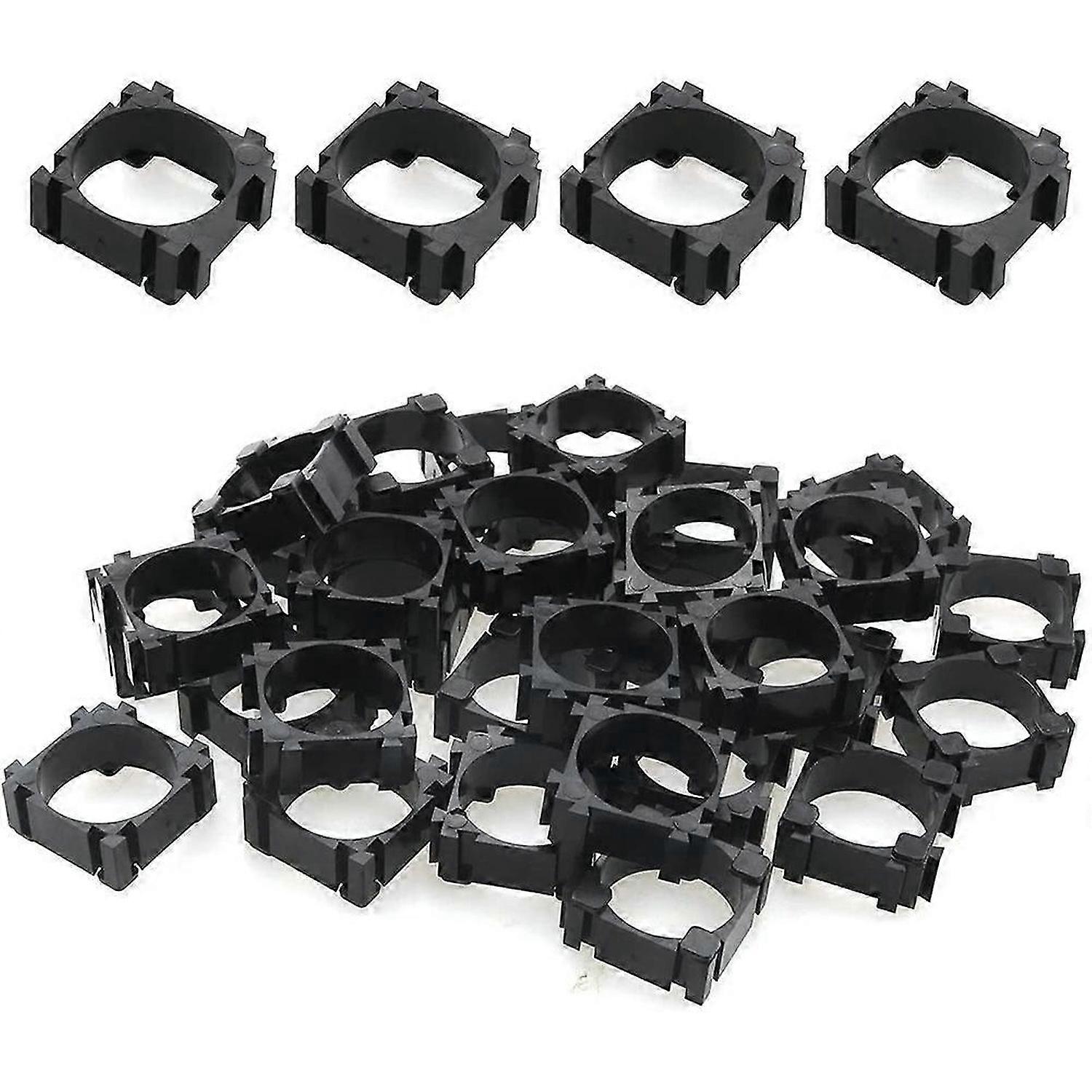 30Pcs Splicing Battery Support 18650 Lithium Battery Bracket 1 Cell