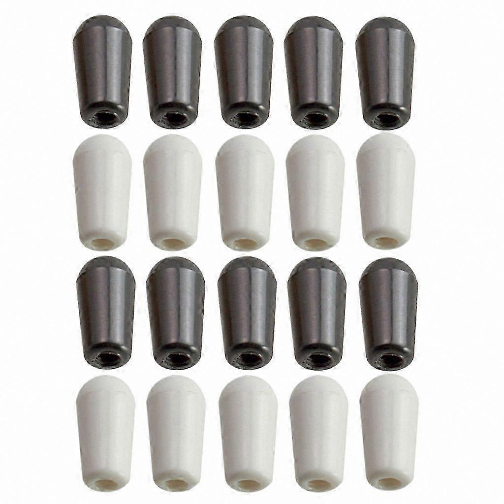 20-Pack Guitar Toggle Switch Tips for 3-Way Controls Accessory 4mm Size