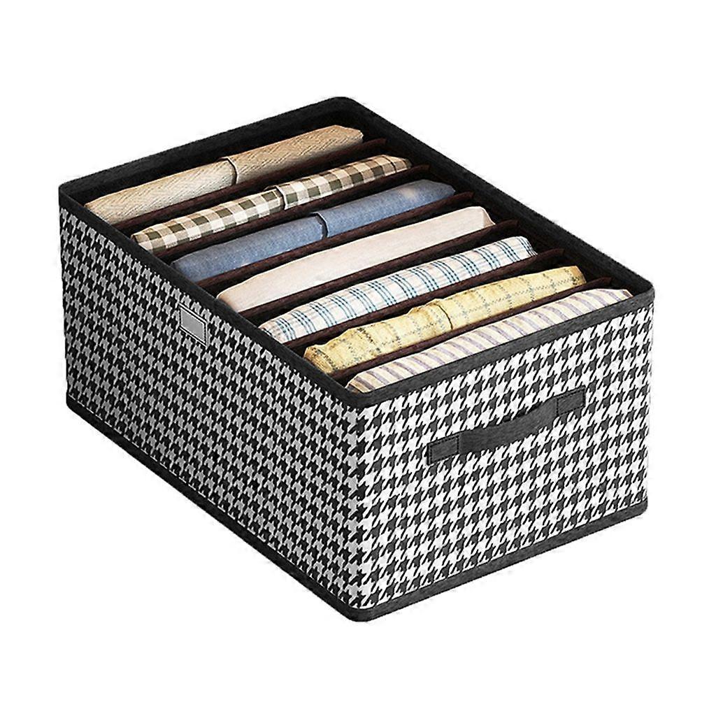 7 Compartment Clothes Storage Box, Washable Drawer Storage Box, Wardrobe Clothes