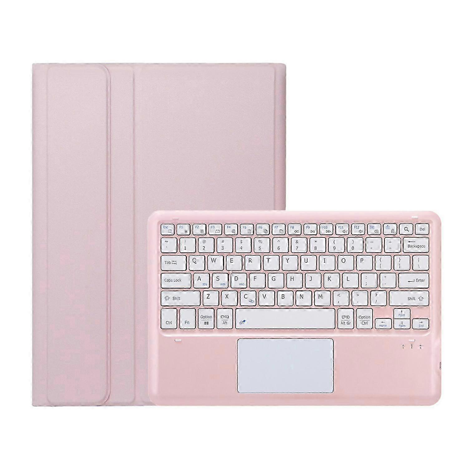A820B-A Touch Pad Detachable Bluetooth Keyboard Leather Tablet Case 2025