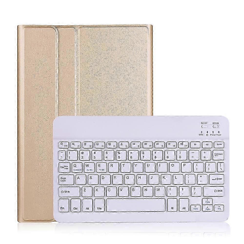 A860 For Samsung Galaxy Tab S6 10.5 inch T860 / T865 Detachable Bluetooth Keyboard Tablet Case with Pen Holder Elastic Strap 2025